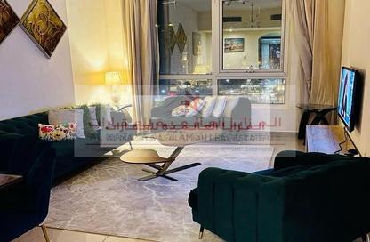 Apartment - 1 Bedroom - 2 Bathrooms for rent in Manazil Tower 2 - Al Taawun Street - Al Taawun - Sharjah