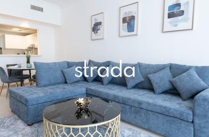 Apartment - 1 - 2 for rent in Al Bateen Residences - Jumeirah Beach Residence - Dubai