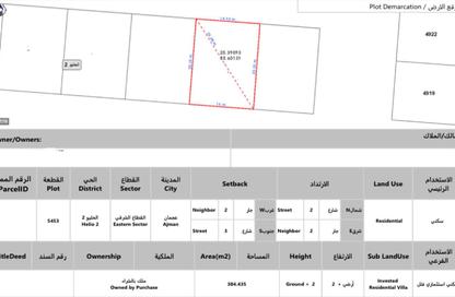 Land - Studio for sale in Al Helio 2 - Al Helio - Ajman