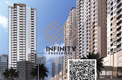 Apartment - 1 Bedroom - 2 Bathrooms for sale in Ajman One - Phase 2 - Ajman Downtown - Ajman