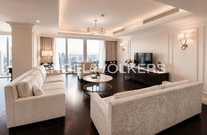 Apartment - 4 Bedrooms - 6 Bathrooms for rent in Kempinski BLVD - Downtown Dubai - Dubai