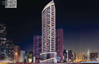 Apartment - 2 Bedrooms - 3 Bathrooms for sale in Tower C1 - Ajman Pearl Towers - Ajman Downtown - Ajman