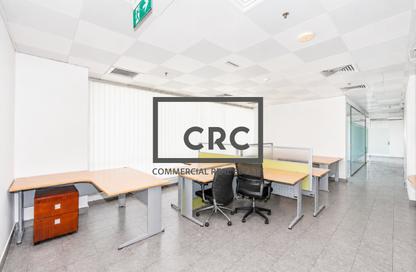 Office Space - Studio - 2 Bathrooms for rent in Sobha Sapphire - Business Bay - Dubai