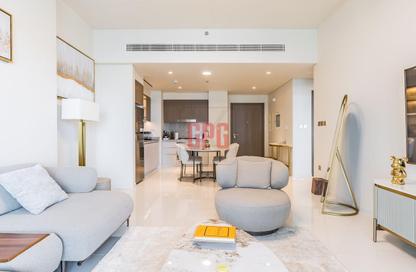 Apartment - 1 - 2 for rent in Grand Bleu Tower 1 - Emaar Beachfront - Dubai Harbour - Dubai