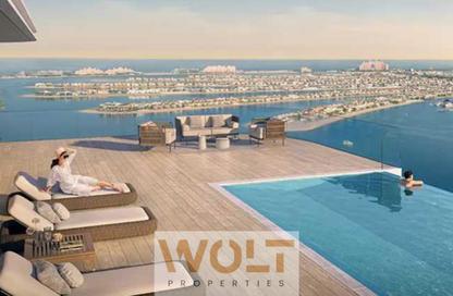 Apartment - 2 Bedrooms - 2 Bathrooms for sale in Seapoint Tower 2 - Seapoint - Emaar Beachfront - Dubai Harbour - Dubai