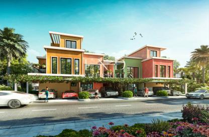 Townhouse - 3 Bedrooms - 4 Bathrooms for rent in Portofino - Damac Lagoons - Dubai