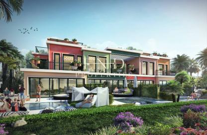 Townhouse - 3 Bedrooms - 4 Bathrooms for rent in Portofino - Damac Lagoons - Dubai