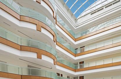 Office Space - Studio - 2 Bathrooms for rent in Makeen Building - Airport Road - Al Garhoud - Dubai