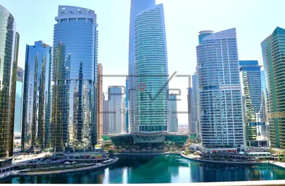 Apartment - Studio - 1 Bathroom for rent in Dubai Arch - JLT Cluster G - Jumeirah Lake Towers - Dubai