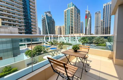 Apartment - Studio - 1 for rent in Marina Diamond 3 - Marina Diamonds - Dubai Marina - Dubai