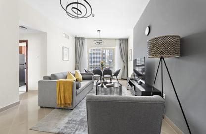 Apartment - 1 Bedroom - 1 Bathroom for rent in Icon Tower 2 - JLT Cluster L - Jumeirah Lake Towers - Dubai