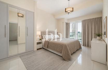 Apartment - 1 - 2 for rent in Damac Heights - Dubai Marina - Dubai