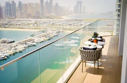 شقة - 2 غرف نوم - 2 حمامات للايجار في بالاس بيتش ريزيدنس - إعمار بيتشفرونت - دبي هاربور - دبي