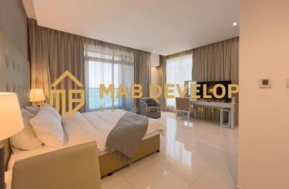 Apartment - Studio - 1 for rent in Damac Maison The Vogue - Business Bay - Dubai