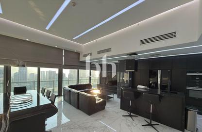 Apartment - 3 - 4 for rent in Silverene Tower A - Silverene - Dubai Marina - Dubai