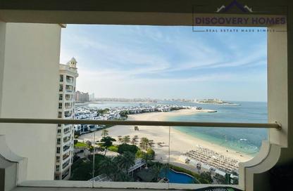 Apartment - 1 Bedroom - 2 Bathrooms for rent in Al Hatimi - Shoreline Apartments - Palm Jumeirah - Dubai