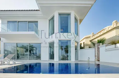 Villa - 5 Bedrooms - 6 Bathrooms for rent in Garden Homes Frond L - Garden Homes - Palm Jumeirah - Dubai