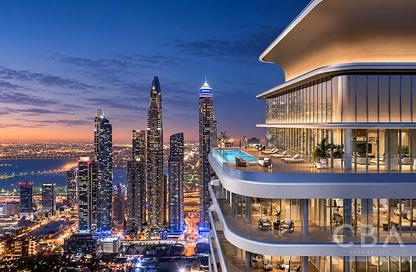 Apartment - 2 - 2 for sale in Seapoint Tower 1 - Seapoint - Emaar Beachfront - Dubai Harbour - Dubai