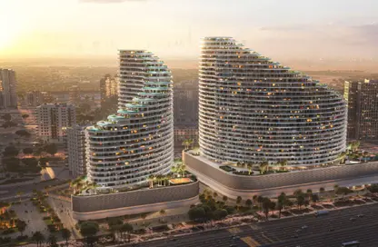 Apartment - 1 Bedroom - 2 Bathrooms for sale in Binghatti Skyflame - Majan - Dubai Land - Dubai