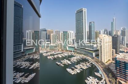 Apartment - 3 Bedrooms - 4 Bathrooms for rent in Marina Wharf 1 - Marina Wharf - Dubai Marina - Dubai