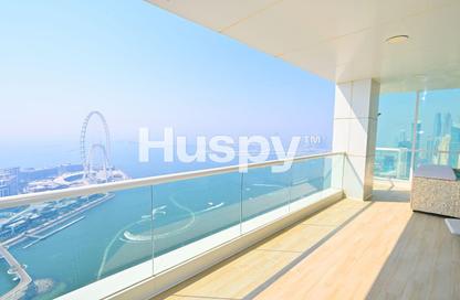 Apartment - 5 Bedrooms - 5 Bathrooms for sale in Al Bateen Residences - Jumeirah Beach Residence - Dubai
