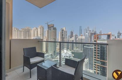 Apartment - Studio - 1 Bathroom for rent in JW Marriott Hotel Marina - Dubai Marina - Dubai