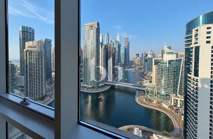Apartment - 1 - 2 for rent in LIV Waterside - Dubai Marina - Dubai