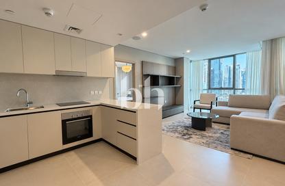 Apartment - 1 - 2 for rent in LIV Waterside - Dubai Marina - Dubai