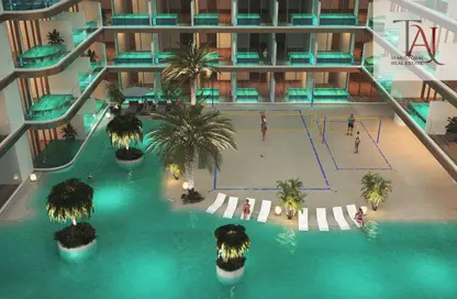 Apartment - Studio - 1 Bathroom for sale in Peace Lagoons II by Peace Homes - Dubai Land Residence Complex - Dubai Land - Dubai