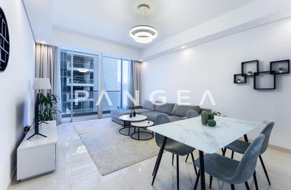 Apartment - 1 Bedroom - 2 Bathrooms for rent in Waves Tower - Business Bay - Dubai