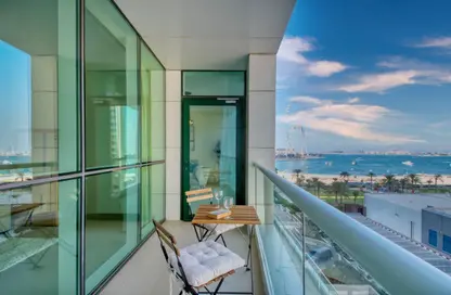 Apartment - 1 Bedroom - 2 Bathrooms for rent in Al Bateen Residences - Jumeirah Beach Residence - Dubai Apartment - 1 Bedroom - 2 Bathrooms for rent in Al Bateen Residences - Jumeirah Beach Residence - Dubai