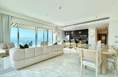 Apartment - 3 Bedrooms - 3 Bathrooms for rent in Grand Bleu Tower 1 - Emaar Beachfront - Dubai Harbour - Dubai