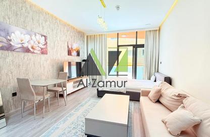 Apartment - Studio - 1 Bathroom for rent in Binghatti Crystals - Dubai Silicon Oasis - Dubai