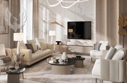 Apartment - 2 Bedrooms - 2 Bathrooms for sale in Aeternitas Tower - Dubai Marina - Dubai