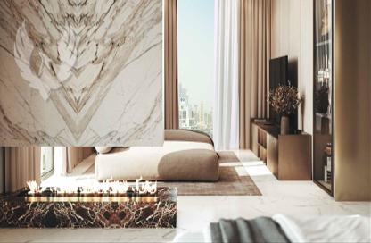 Apartment - 2 Bedrooms - 2 Bathrooms for sale in Aeternitas Tower - Dubai Marina - Dubai