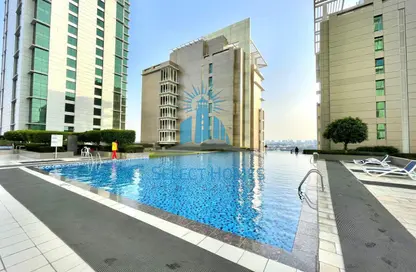 Apartment - 2 Bedrooms - 3 Bathrooms for rent in RAK Tower - Marina Square - Al Reem Island - Abu Dhabi
