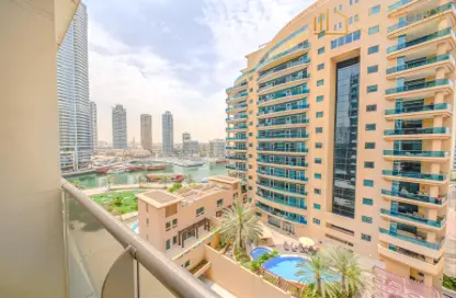 شقة - 1 حمام للبيع في برج التألق 2 - أبراج البريق - دبي مارينا - دبي