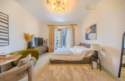 Apartment - Studio - 1 Bathroom for sale in Sparkle Tower 2 - Sparkle Towers - Dubai Marina - Dubai