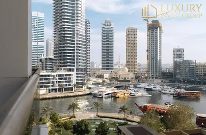 شقة - 1 حمام للبيع في برج التألق 2 - أبراج البريق - دبي مارينا - دبي