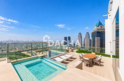 Penthouse - 3 Bedrooms - 5 Bathrooms for rent in One of One Luxury Residences - Business Bay - Dubai