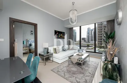 شقة - غرفة نوم - 2 حمامات للايجار في A برج سيلفرين - سيلفيرين - دبي مارينا - دبي