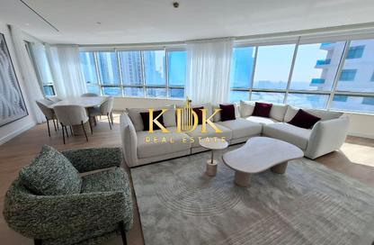 Apartment - 4 Bedrooms - 4 Bathrooms for rent in Horizon Tower - Dubai Marina - Dubai