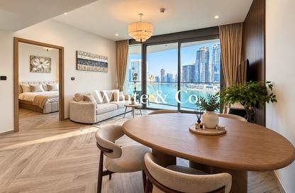 Apartment - 1 - 1 for rent in Peninsula Three - Peninsula - Business Bay - Dubai