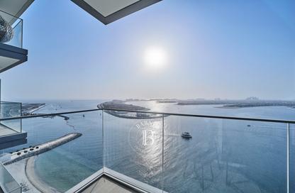 Apartment - 2 - 2 for rent in Beach Isle Tower 1 - Beach Isle - Emaar Beachfront - Dubai Harbour - Dubai