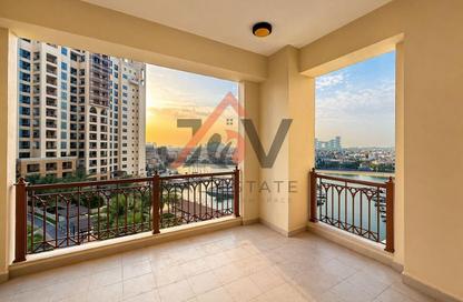 Apartment - 2 Bedrooms - 4 Bathrooms for rent in Marina Residences 5 - Marina Residences - Palm Jumeirah - Dubai