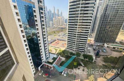 شقة - غرفة نوم - 1 حمام للايجار في بوابة دبي الجديدة 1 - (JLT) مجمع Q - أبراج بحيرات الجميرا - دبي