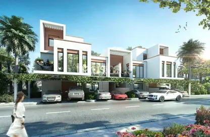 Townhouse - 4 Bedrooms - 3 Bathrooms for sale in Costa Brava 1 - Costa Brava at DAMAC Lagoons - Damac Lagoons - Dubai