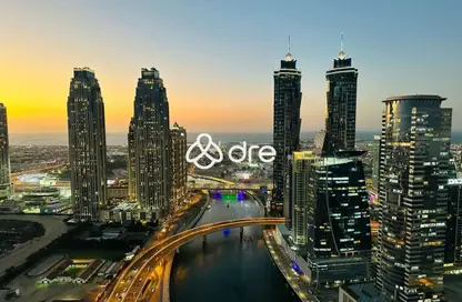 شقة - 2 غرف نوم - 2 حمامات للايجار في برج تشرشل السكني - أبراج تشرشل - الخليج التجاري - دبي