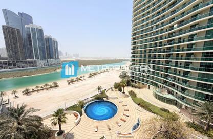 Apartment - 1 Bedroom - 2 Bathrooms for rent in Beach Towers - Shams Abu Dhabi - Al Reem Island - Abu Dhabi