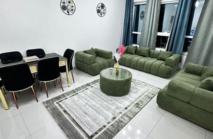 Apartment - 2 Bedrooms - 2 Bathrooms for rent in Corniche Tower - Ajman Corniche Road - Ajman